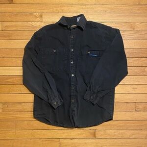 VINTAGE District Gasoline Button Down Shirt - Men’s Size S